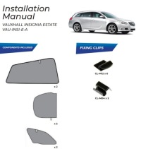 Шторки opel insignia tourer 2009-17 захист шторка сонцезахисні Зі Шроту, фото thumb