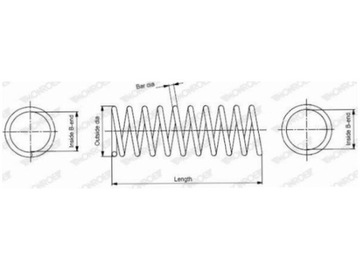 фото thumb №2, Пружини зад monroe sp0571