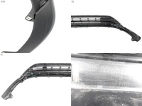 фото thumb №11, Toyota highlander iv 4 19- спойлер решётка w бампер перед 52129-0e070