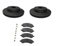 фото thumb №1, Диск тормозные диски передние x2 + тормозные колодки перед комплект dodge ram 1500 2006-2018