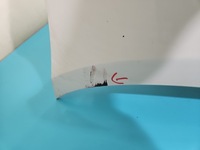 фото thumb №13, Бампер перед vw passat cc 12-16 белый lb9a