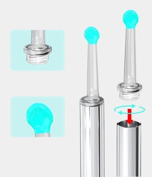 Urządzenie do czyszczenia uszu QTDKS SMART OTOSKOP KAMERA CZYSZCZENIE USZU