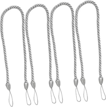 4 Oxford Cord Curtains Opaski do zasłon dekoracyjnych