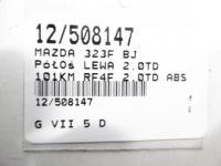 Mazda 323f bj привідний вал ліва 2,0td abs rf4f в Україні, фото thumb