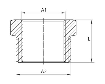 ХРОМИРОВАННАЯ ХРОМИРОВАННАЯ ЛАТУНЬ 1/2 x 3/4