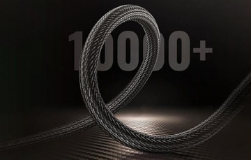 UGREEN MOCNY PRZEWÓD KABEL AUDIO 1X TRS 3.5MM DO 2X TS 6.35MM 5M W OPLOCIE