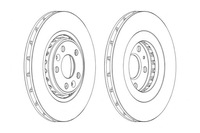 фото thumb №7, 2x диск тормозная перед l/p renault clio iv espace v grand scenic iii