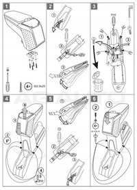 фото thumb №7, Підлокітник з адаптер do ford ka+, 2016-2021, arm2-black