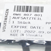 фото thumb №7, Audi rs5 8w6 планка декоративная верхней передний решётка 8w6807801