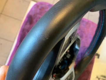 фото thumb №9, Руль m-power bmw x3m f97 x4m f98 x3 g01 x4 g02 с подогревом лепестки asysten