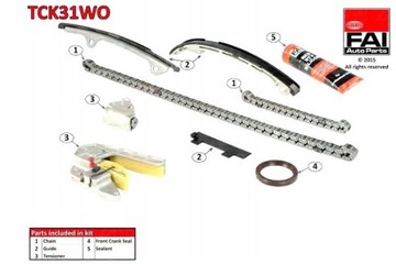фото thumb №10, Fai autoparts tck31wo набор цепи распределительный вал