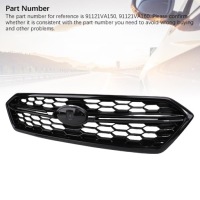 фото thumb №9, Сітка передня бампер верхній решітка 91121va150 верхній решітка радіатора верхній w3