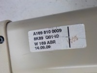 фото thumb №15, Mercedes-benz klasa a w169 ролета багажника бежевая a1698100009