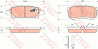 фото thumb №2, Trw гальмівні колодки гальмівні задня gdb3341