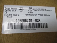 фото thumb №7, Стеля чорна vw up! gti citigo 1s4867501bt