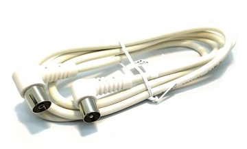 Przyłącze kabel antenowy kątowy TV-VIDEO 1,5m