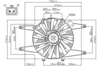 фото thumb №1, Вентилятор радиатора с корпус alfa romeo 147 1.