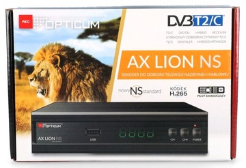 Tuner Dekoder DVB-T2 H265 DVB-C Telewizji Cyfrowej