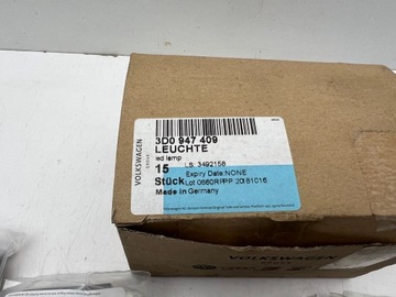 фото thumb №4, Vw phaeton 3d0 освітлення інтер'єру лампа led проектор оригінал новий oem