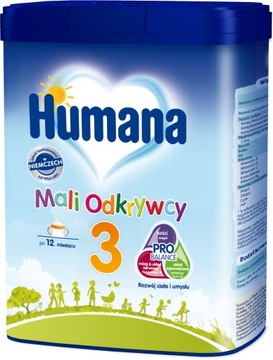 Humana 3 650г Маленькие исследователи х 6 шт.