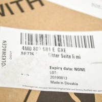 фото thumb №6, New audi q7 4m передняя часть бампер left сторона решётка 4m0807681e gxe