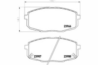 фото thumb №1, Textar гальмівні колодки гальмівні kia перед cee'd i-30