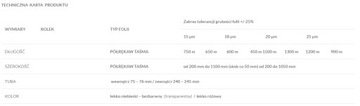ПВХ ПВХ ФОЛЬГА 500 мм / 18 микрон термоусадочная