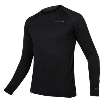 ФУТБОЛКА ENDURA BAABAA ИЗ МЕРИНОСА, ЧЕРНАЯ, XL