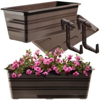 BALCONY BOARD 40 см цветочный горшок горшок держатель балкон ручки