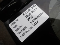 фото thumb №10, Suzuki sx4 sedici 06-13 кришка багажника задня багажника задня колір zce