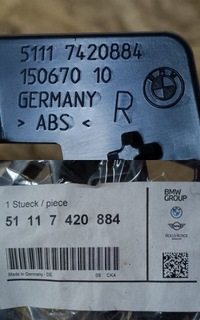 фото thumb №10, Bmw 8 g14 g15 g16 направляющая кронштейн бампера правый перед 51117420884