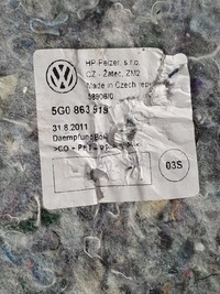 фото thumb №13, Vw golf vii 2014-2019r kombi обшивка коврик пол super состояние europa