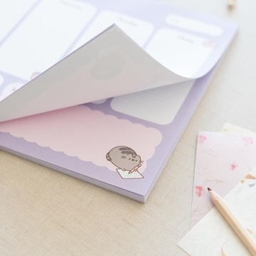 Pusheen - Еженедельный планировщик из коллекции «Моменты», 54 страницы А4.