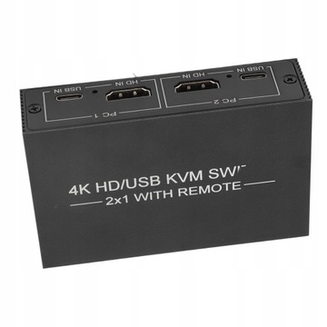 ПЕРЕКЛЮЧИТЕ KVM-ХАБ 2 НА 4 USB 3.0