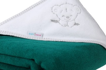КУПАЛЬНИК С КАПЮШОНОМ ПОЛОТЕНЦЕ 100х100 ХЛОПОК BABYMAM