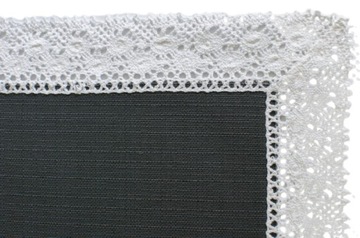Ekskluzywny bieżnik plamoodporny z koronką 40X100