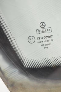 Скло кузовна задній оригінал дорестайлінг  mercedes w140 s klasa 1406702180 Доставка, фото thumb