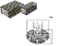 фото thumb №1, Japanparts зчеплення в'язкiсний mistubishi l200 05-