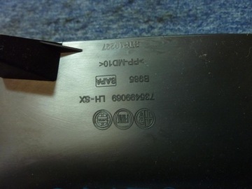 фото thumb №13, Планка защита обивка порога fiat panda 3 левая