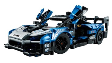 Лего Техник блокирует гоночную машину Technik McLaren 7+ Сенна