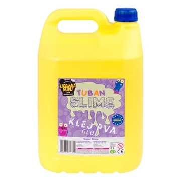 Клей Тубан бесцветный 5 литров Slime Gluty