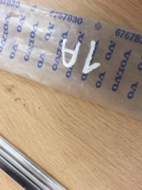 фото thumb №9, Volvo xc70 08-10 v70 2008-2016 молдинг хром права задня задня