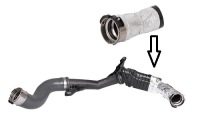 Шланг труба патрубок turbo інтеркулер renault clio iv 1.5 dci оригінальний номер 144608294r Ціна, фото thumb