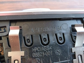 фото thumb №9, Решётка воздуховод консоли левая mercedes e-klasa w212 2128300154