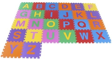 Большой пазл из пенопласта Foam Mat Letters, 26 деталей.