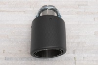 Тюнінгова наконечник вихлоп 2" 54 mm карбон Ціна, фото thumb
