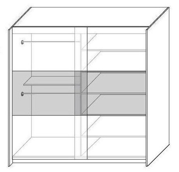 KOMPLET SYPIALNIANY AGAT POŁYSK 140x200 + STOLIKI