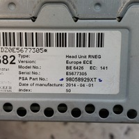 фото thumb №8, Peugeot 5008 радіо заводські cd навігація 98058929xt 21491j02