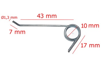 сильная пружина скарификатора EINHELL RG-SA 1433