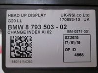 фото thumb №6, Bmw 3 g20 g21 g28 проекционный дисплей 8793503